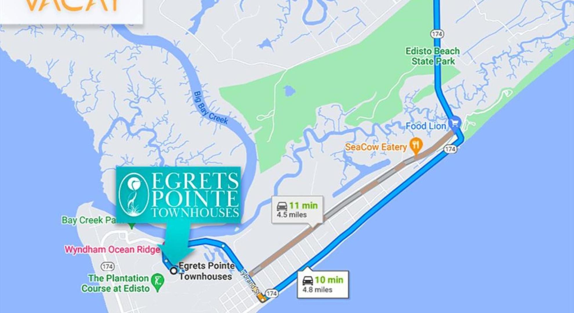 Edisto Vacay Villa Eksteriør bilde
